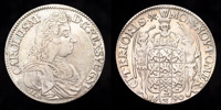 KARL XI (1660-1697). POMMERN. STETTIN. 2/3 taler 1690.