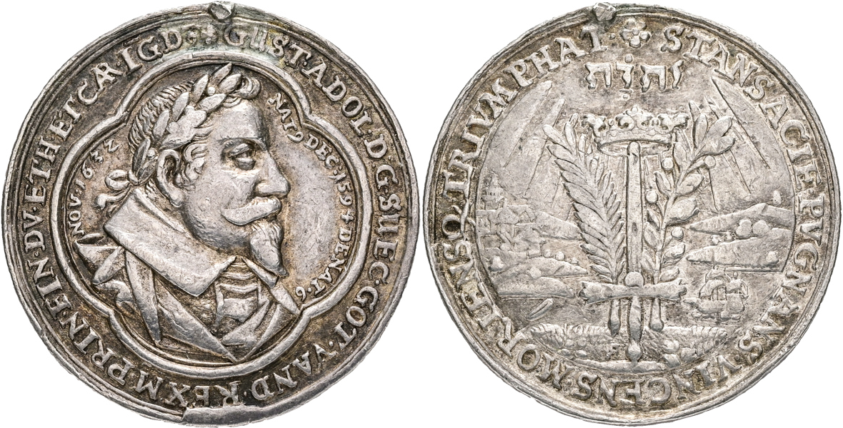 GUSTAV II ADOLF (1611-1632) Kungens död 1632.