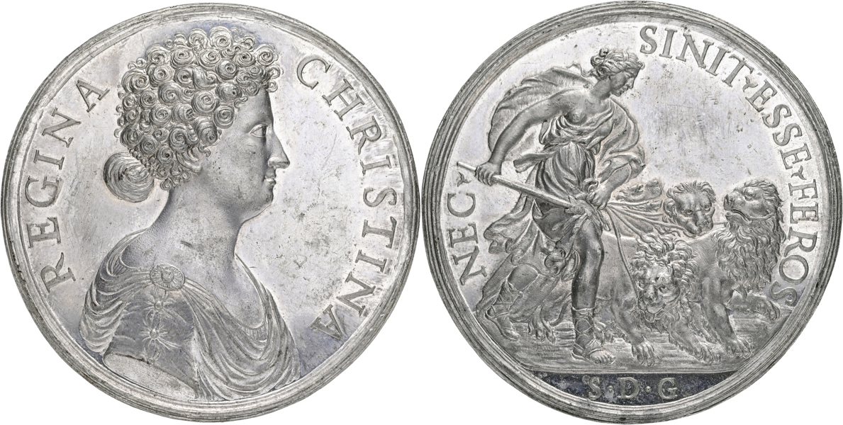 KRISTINA (1632-1654) Drottningens politiska betraktelser. 