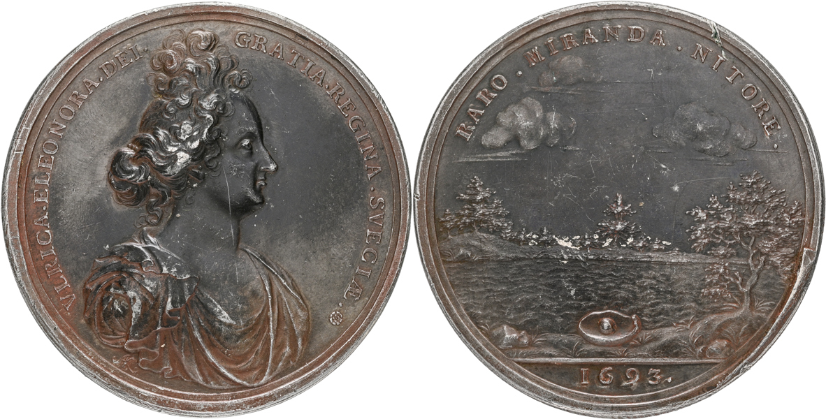 KARL XI (1660-1697) Drottning Ulrika Eleonoras (d.ä.) minne. 