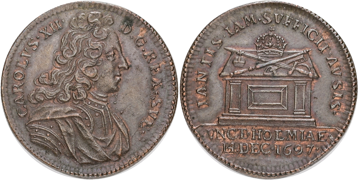 KARL XII (1697-1718) Kungens kröning 1697. 