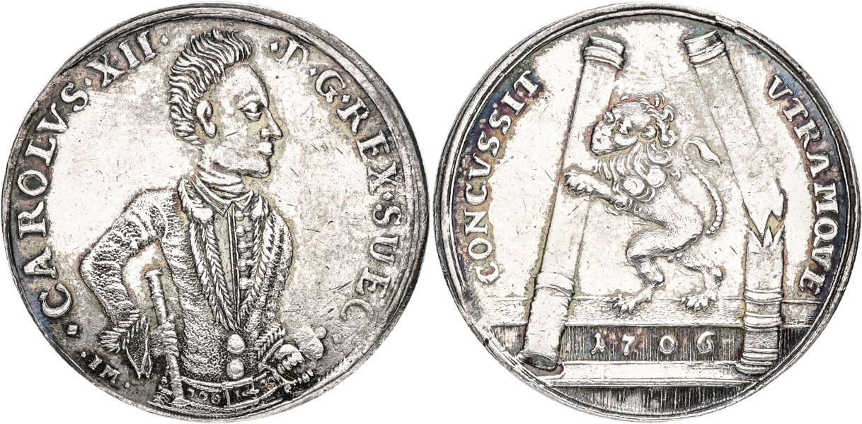 KARL XII (1697-1718) Kungens segrar.