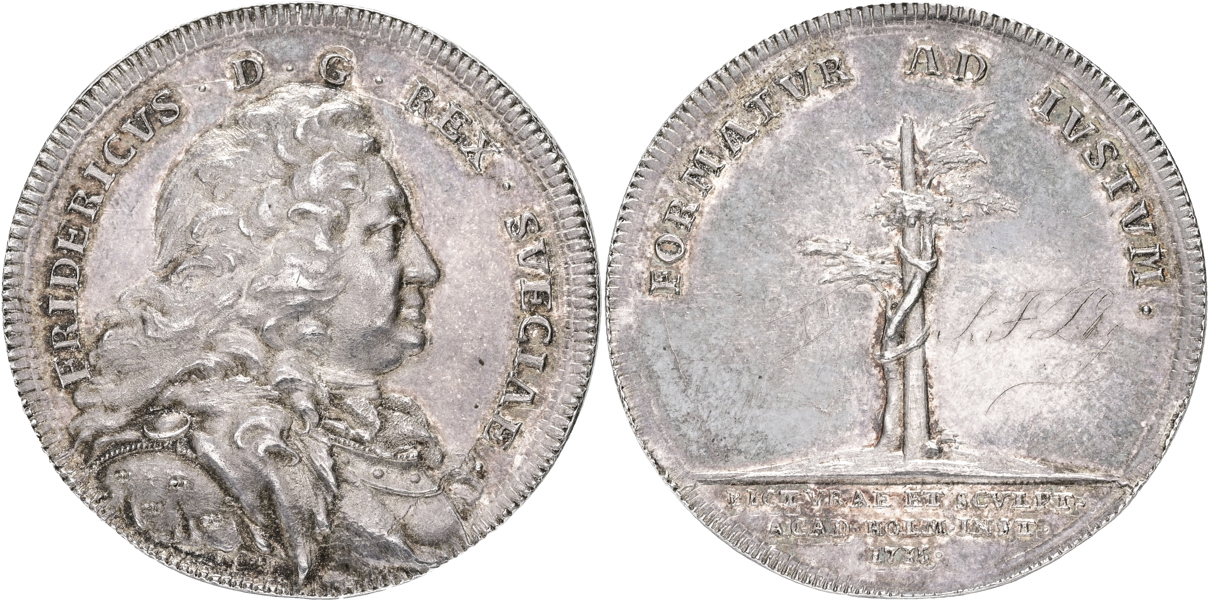 FREDRIK (1720-1751) Målare- och bildhuggareakademien stiftad 1735.