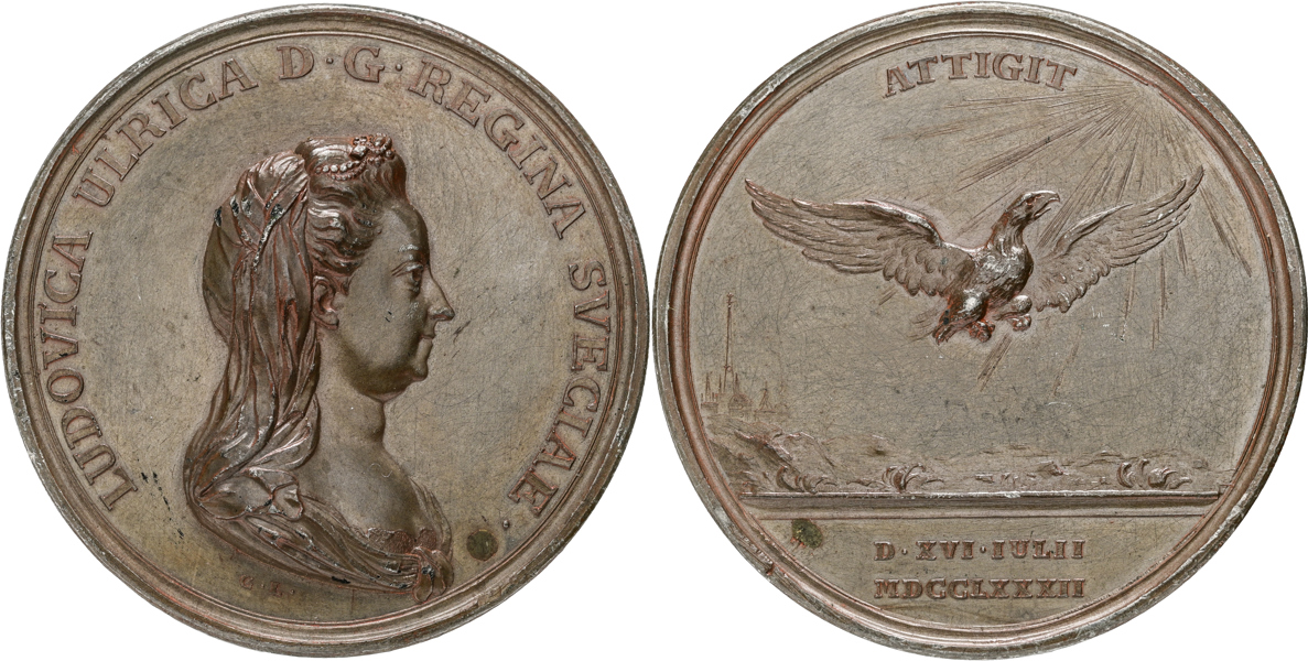 ADOLF FREDRIK (1751-1771) Änkedrottning Lovisa Ulrikas död 1782.