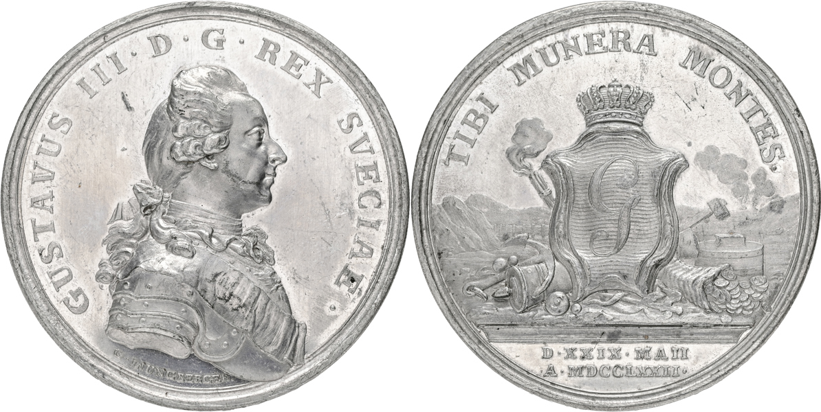 GUSTAV III (1771-1792) Kungens kröning 1772.
