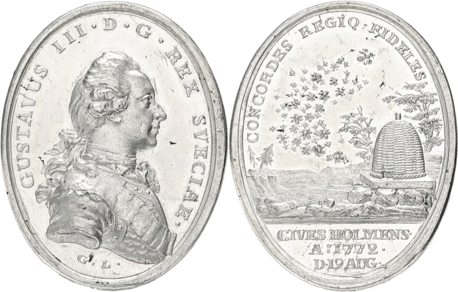 GUSTAV III (1771-1792) Kungens statsvälvning 1772.