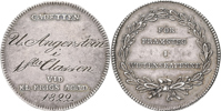 KARL XIV JOHAN (1818-1844) Kungl. Krigsakademiens på Karlberg belöningsmedalj för kadetter. 