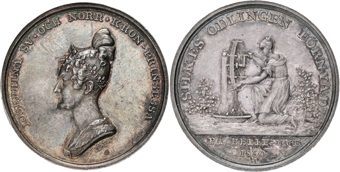 OSKAR I (1844-1859) Kronprinsessan Josephina som beskyddare.