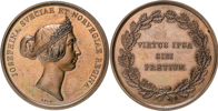 OSKAR I (1844-1859) Drottning Josephinas belöningsmedalj för medborgerliga förtjänster. 