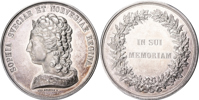 OSKAR II (1872-1907) Drottning Sophias medalj som minnesgåva eller belöning. 