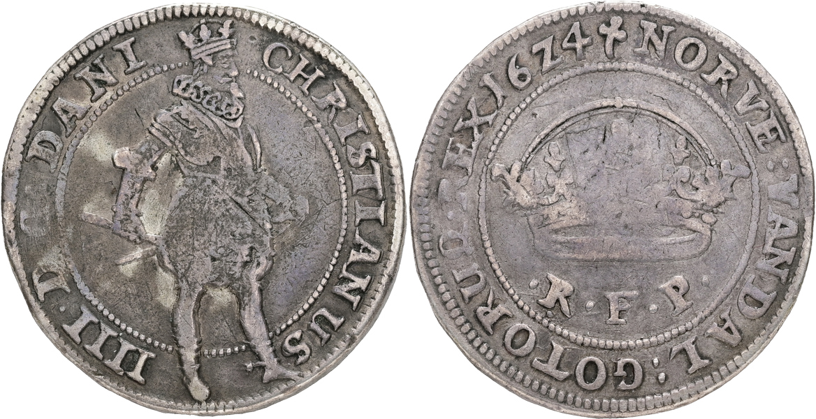 DANMARK / DENMARK. Krone 1624.