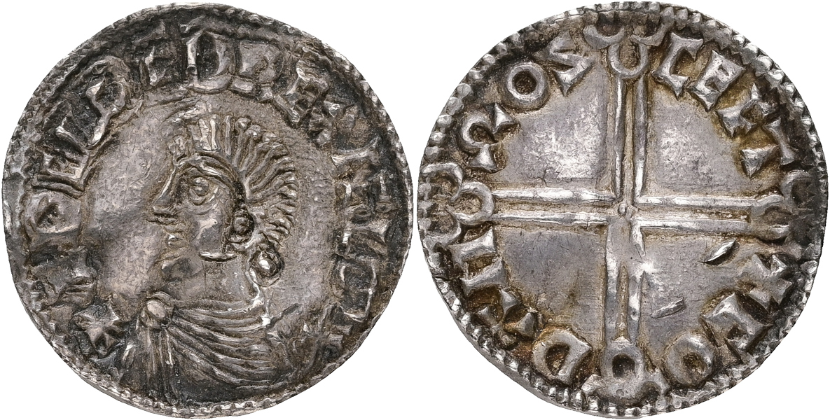 ENGLAND. Æthelred II. Penny.