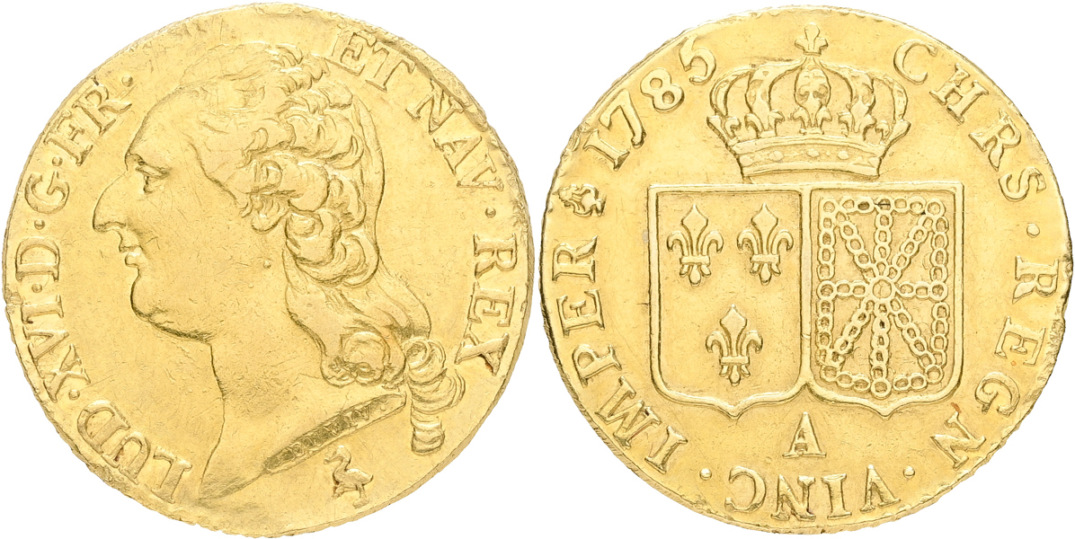 FRANKRIKE / FRANCE. Louis d´or 1785.