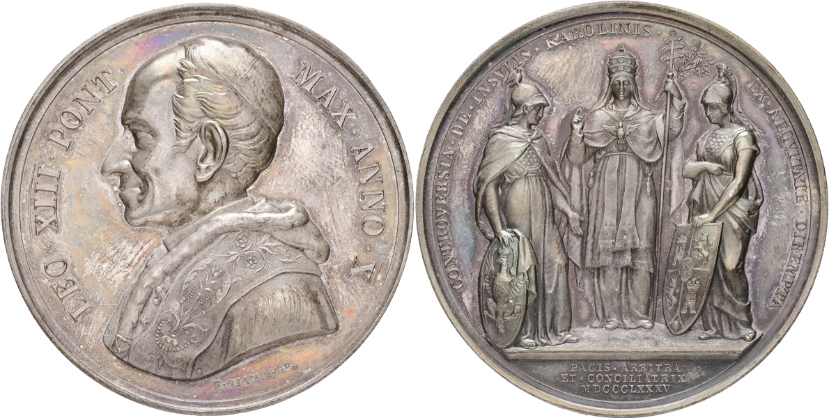 ITALIEN / ITALY. Vatikanstaten. Silver medal.