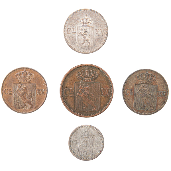 NORGE / NORWAY. Lot of 5.
