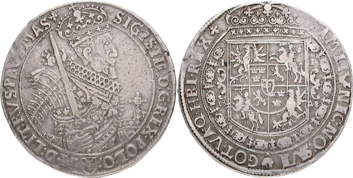 POLEN. Taler 1628.