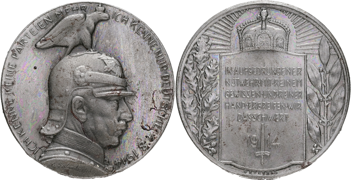 TYSKLAND / GERMANY. Iron medal.
