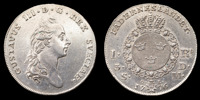 GUSTAV III (1771-1792). STOCKHOLM. Riksdaler / 3 daler SM 1776.