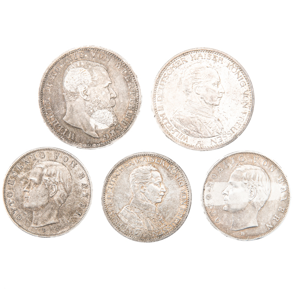 TYSKLAND / GERMANY. Lot of 5.