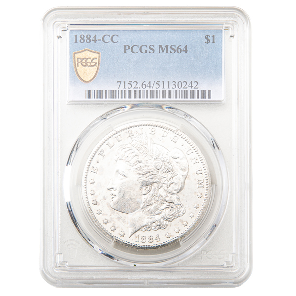 USA. Dollar 1884.