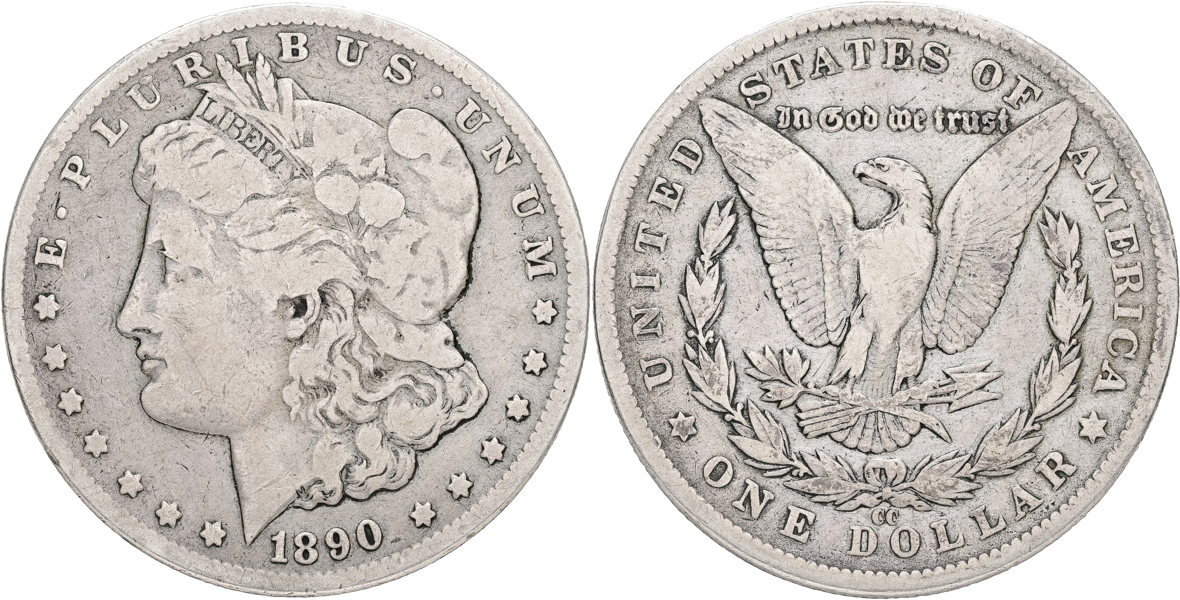 USA. Dollar 1890.