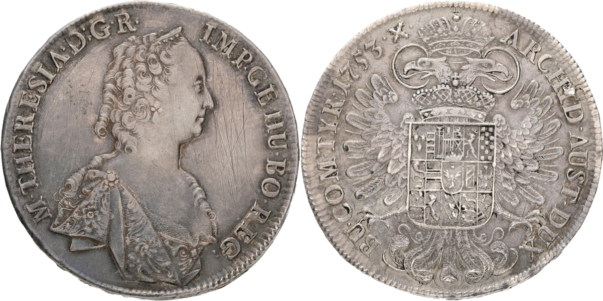 ÖSTERRIKE / AUSTRIA. Taler 1751.