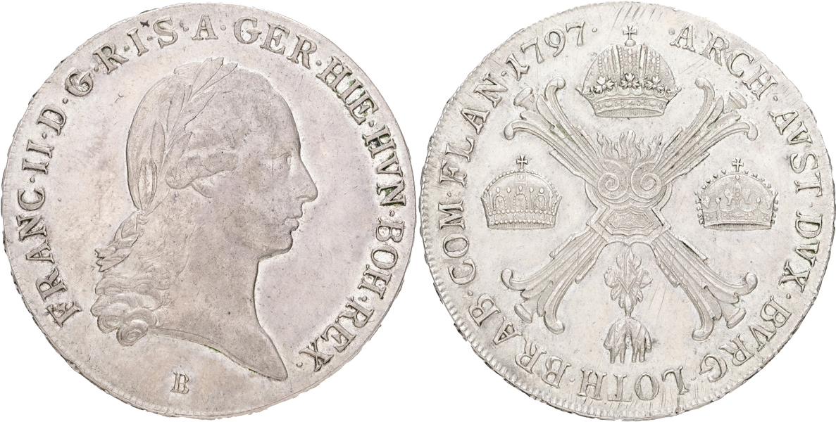 ÖSTERRIKE / AUSTRIA. Taler 1797.