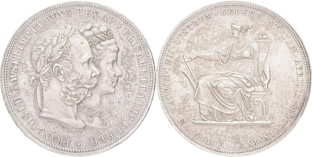 ÖSTERRIKE / AUSTRIA. 2 gulden 1879.