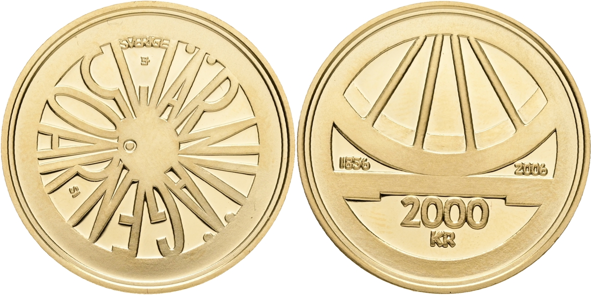 CARL XVI GUSTAF (1973 -). 2000 kronor 2006.