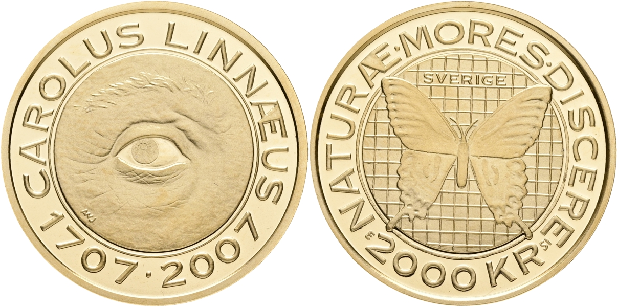 CARL XVI GUSTAF (1973 -). 2000 kronor 2007.