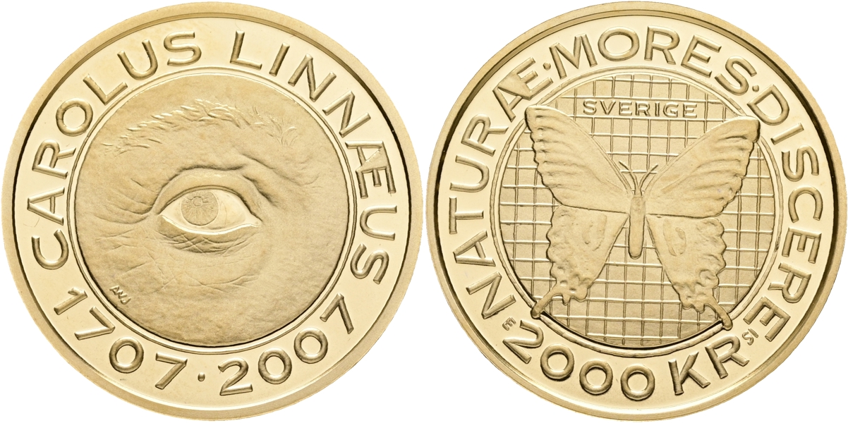 CARL XVI GUSTAF (1973 -). 2000 kronor 2007.