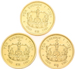 CARL XVI GUSTAF (1973 -). 1000 kronor 1993. Lot of 3.