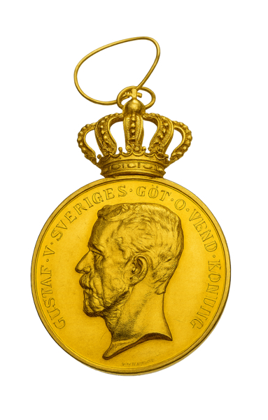 MEDALJ. För trohet och flit.