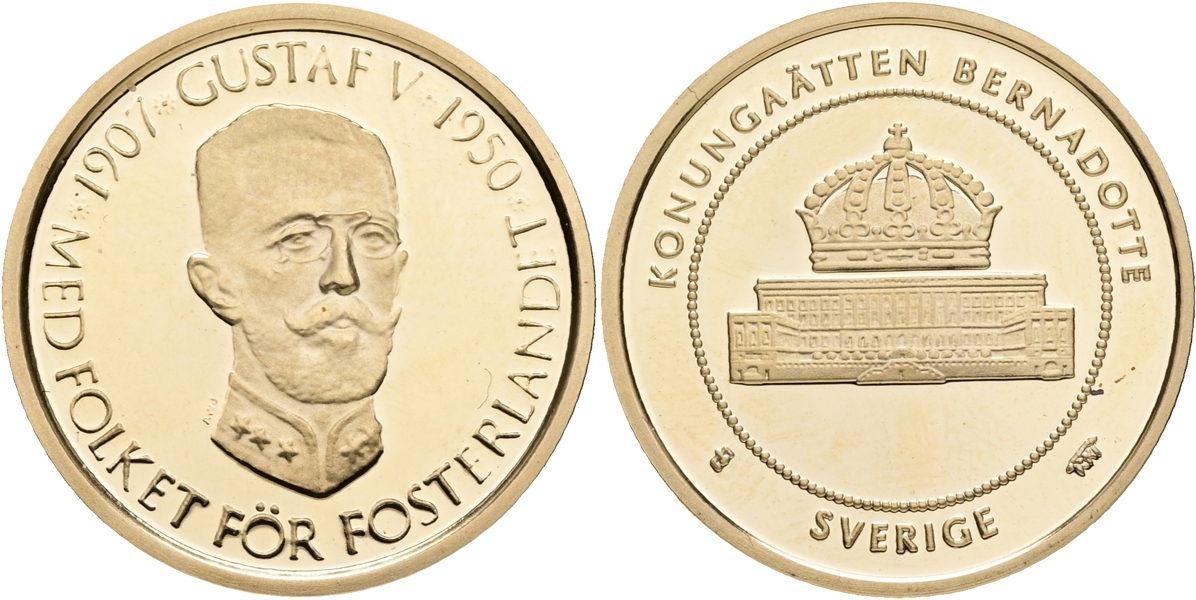MEDALJ. "Med folket för fosterlandet".