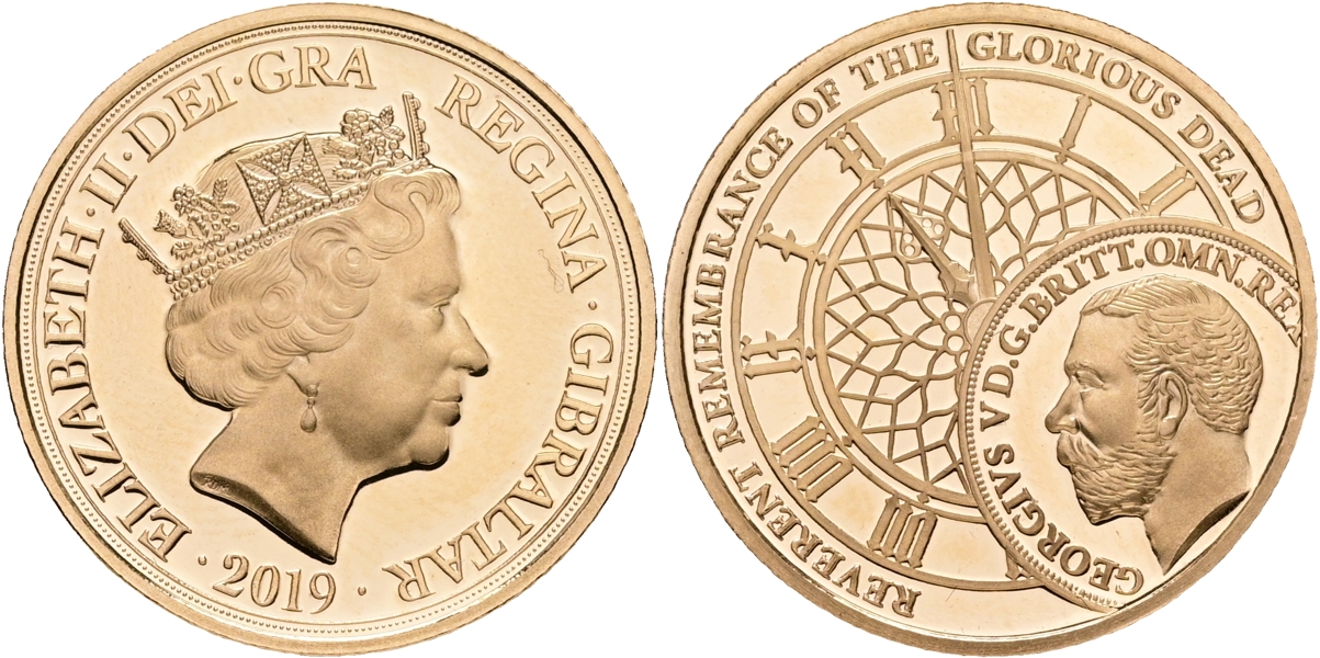 GIBRALTAR. Sovereign 2019.