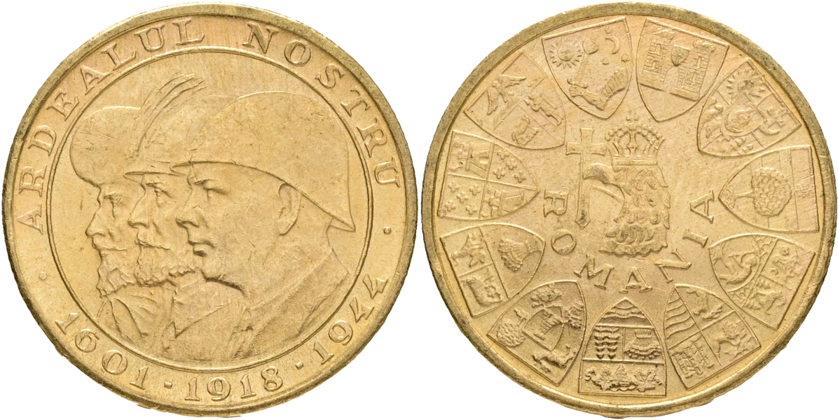 RUMÄNIEN / ROMANIA. 20 lei 1944.