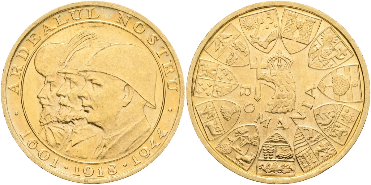 RUMÄNIEN / ROMANIA. 20 lei 1944.