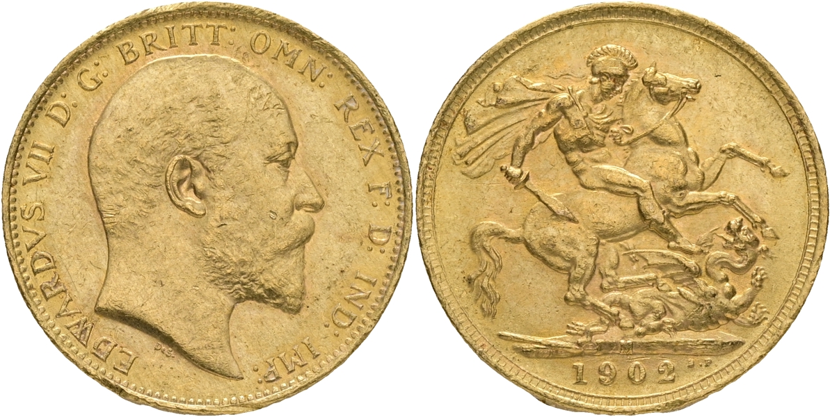STORBRITANNIEN / GREAT BRITAIN. Sovereign 1902.