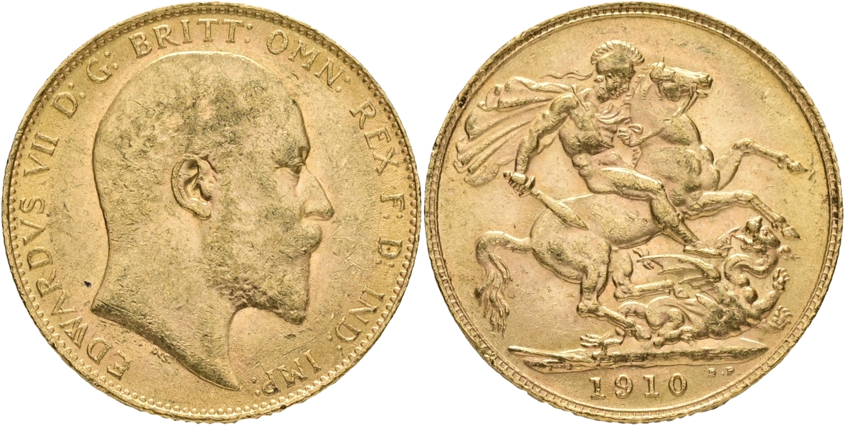 STORBRITANNIEN / GREAT BRITAIN. Sovereign 1910.