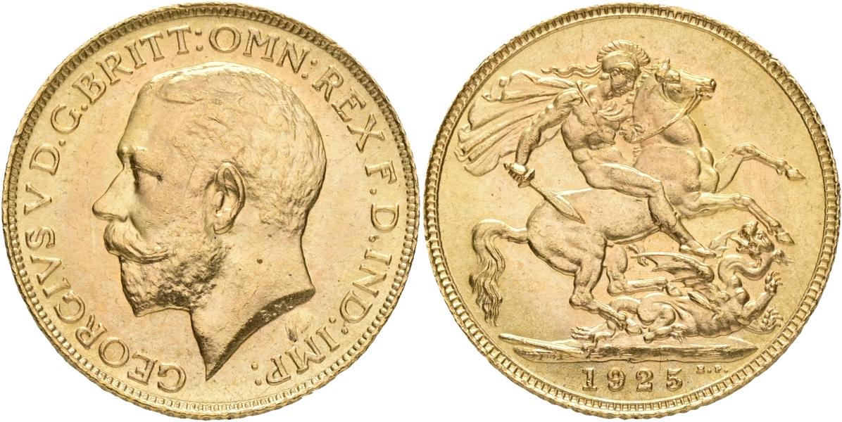 STORBRITANNIEN / GREAT BRITAIN. Sovereign 1925.