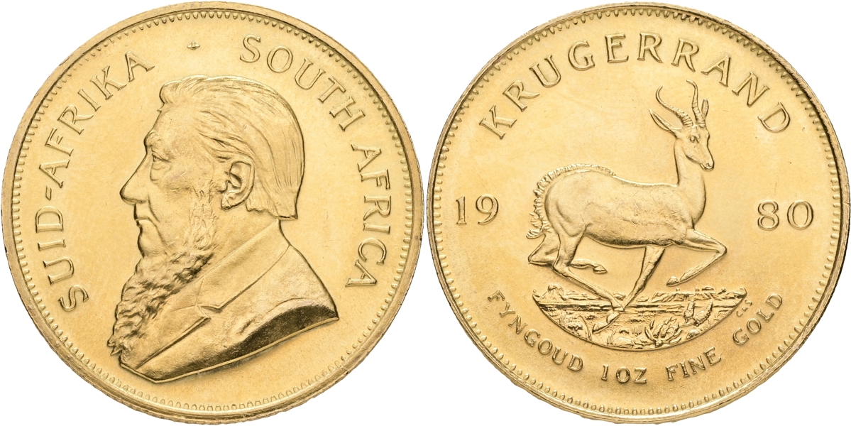 SYDAFRIKA / SOUTH AFRICA. Krugerrand 1974.