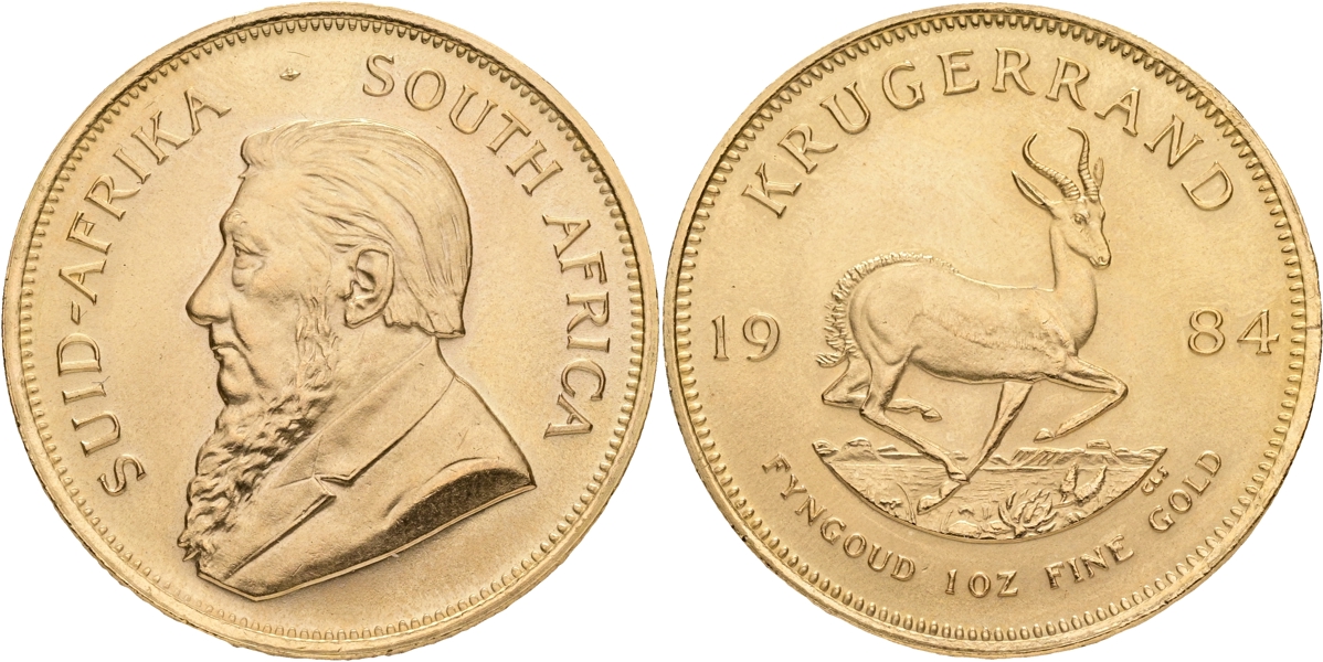 SYDAFRIKA / SOUTH AFRICA. Krugerrand 1984.