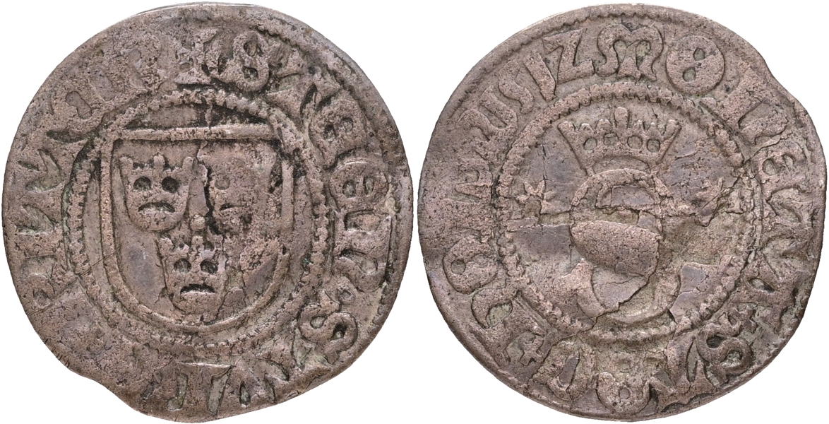 STEN STURE DEN YNGRE (1512-1520). Örtug.