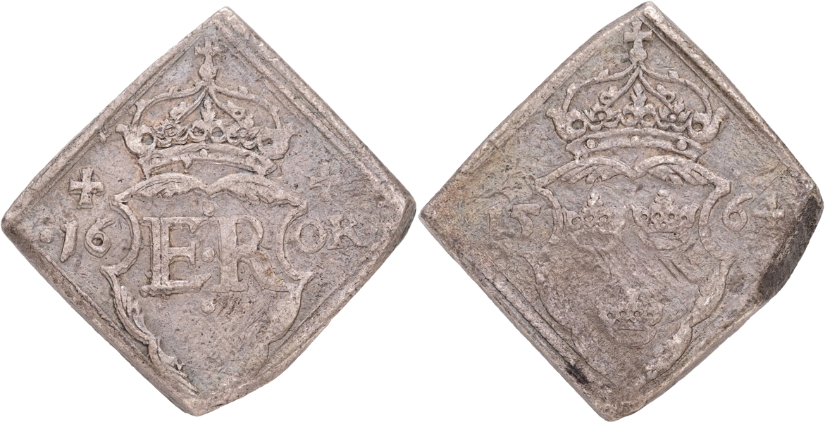 ERIK XIV (1560-1568). 16 öre 1564.