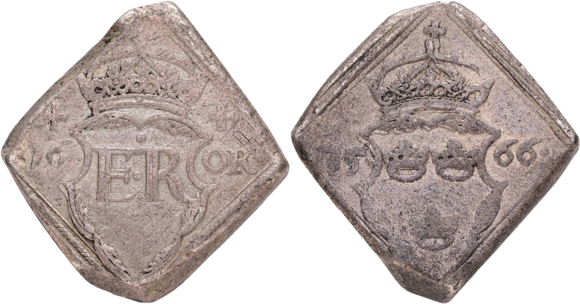 ERIK XIV (1560-1568). 16 öre 1566.