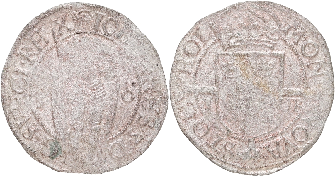 JOHAN III (1568-1592). Öre 1590.
