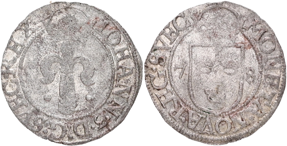 JOHAN III (11568-1592). Fyrk 1578.
