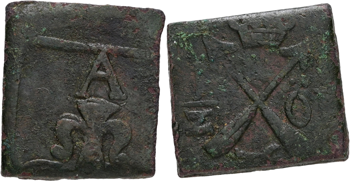 GUSTAV II ADOLF (1611-1632). 1/2 öre 1626.
