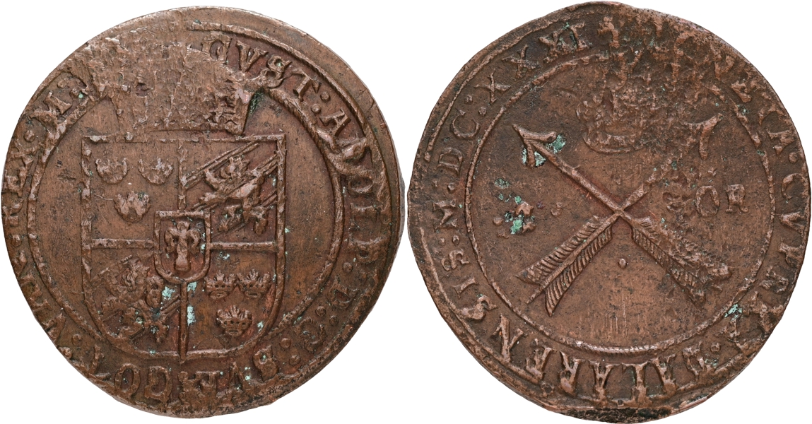 GUSTAV II ADOLF (1611-1632). Öre 1631.