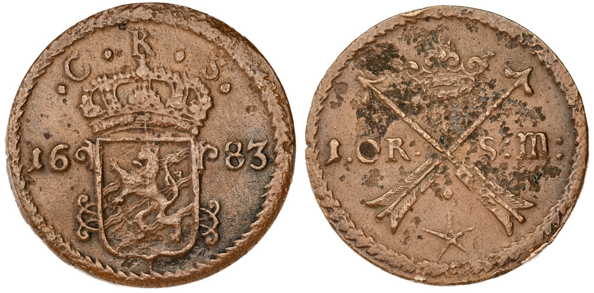 KARL XI (1660-1697). Öre SM 1683.